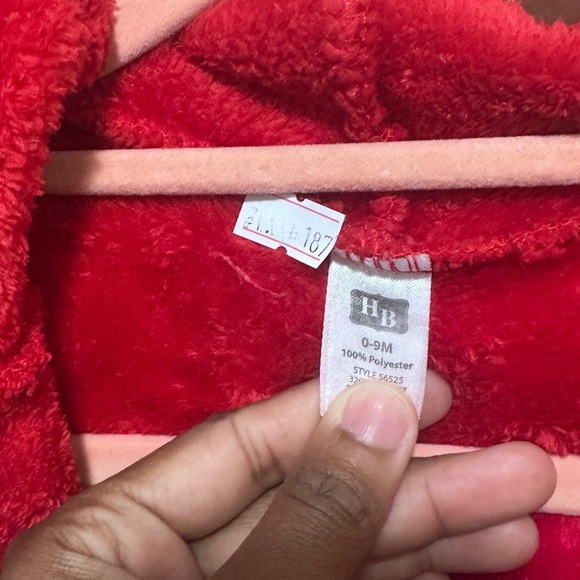 Baby Santa Robe (0-9 months), Christmas Robe - Picture 3 of 7